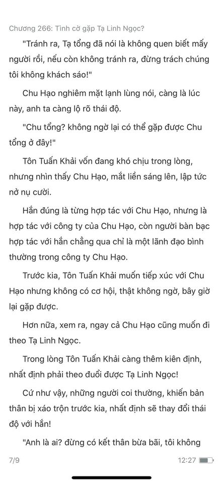 chàng rể đại gia chương 266