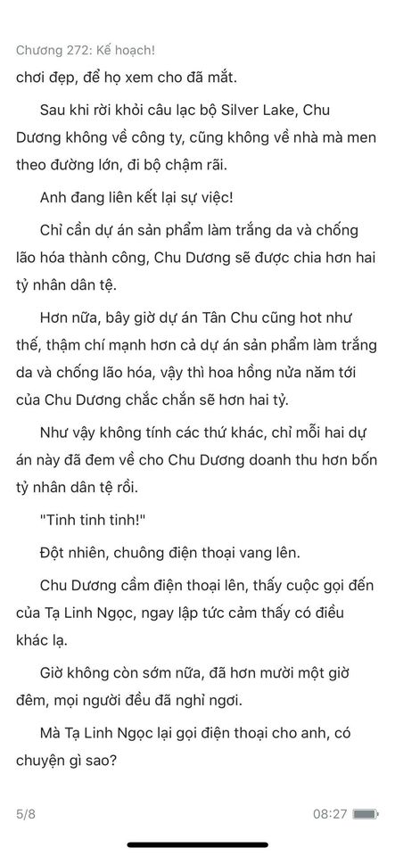 chàng rể đại gia chương 272