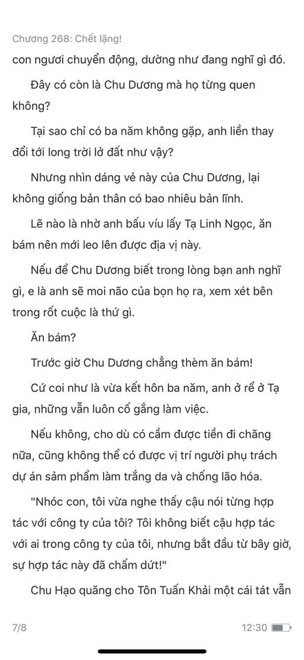 chàng rể đại gia chương 268