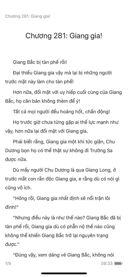 chàng rể đại gia chương 281