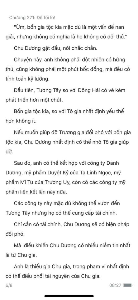 chàng rể đại gia chương 271