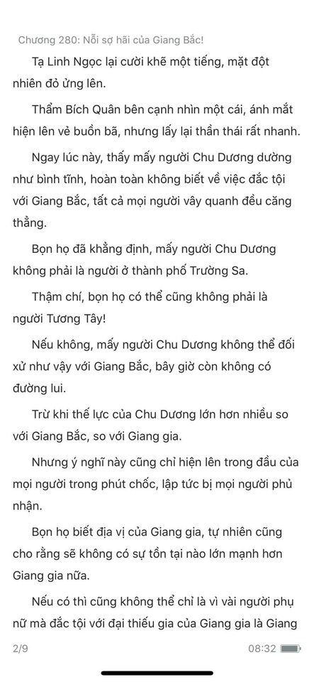 chàng rể đại gia chương 280