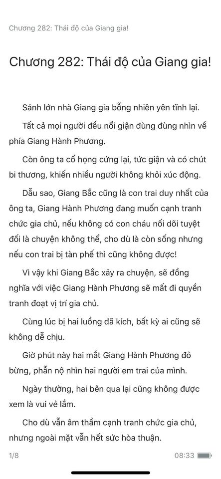 chàng rể đại gia chương 282