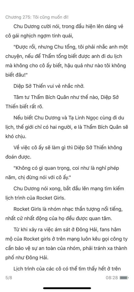 chàng rể đại gia chương 275