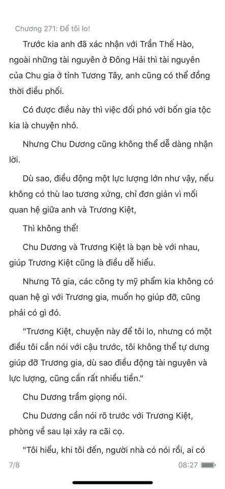 chàng rể đại gia chương 271