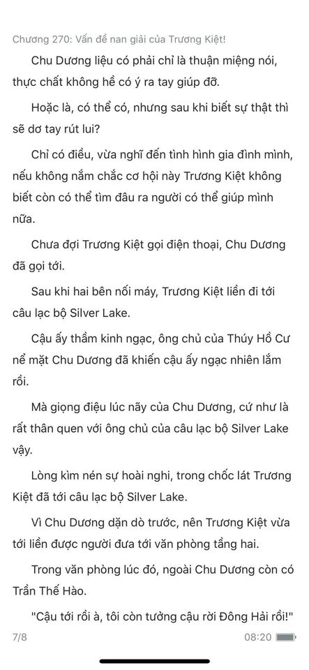 chàng rể đại gia chương 270