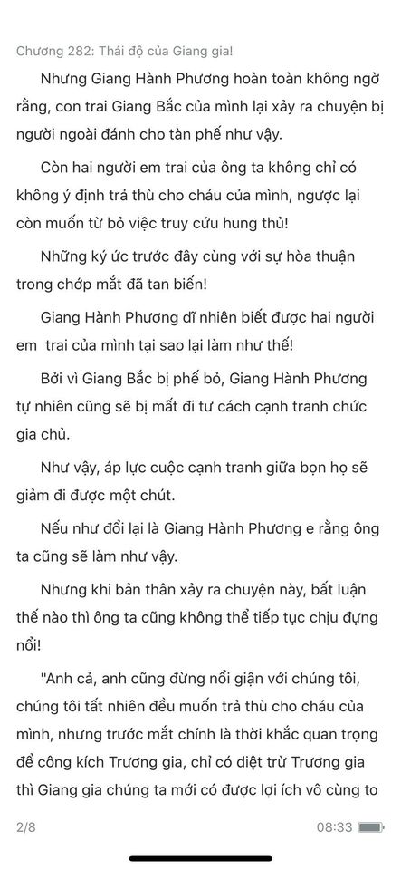 chàng rể đại gia chương 282