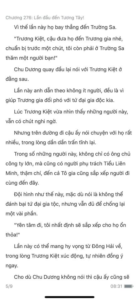 chàng rể đại gia chương 276