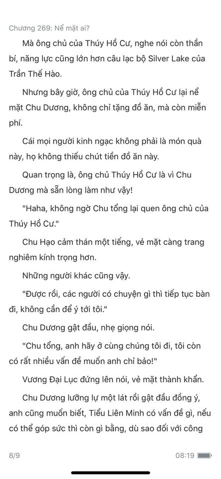 chàng rể đại gia chương 269