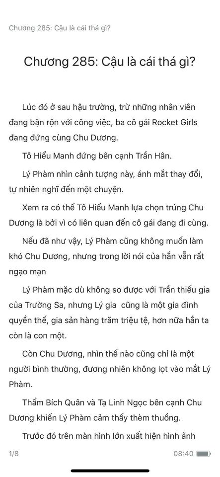 chàng rể đại gia chương 285