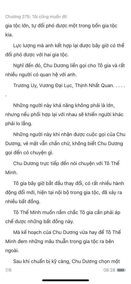 chàng rể đại gia chương 275