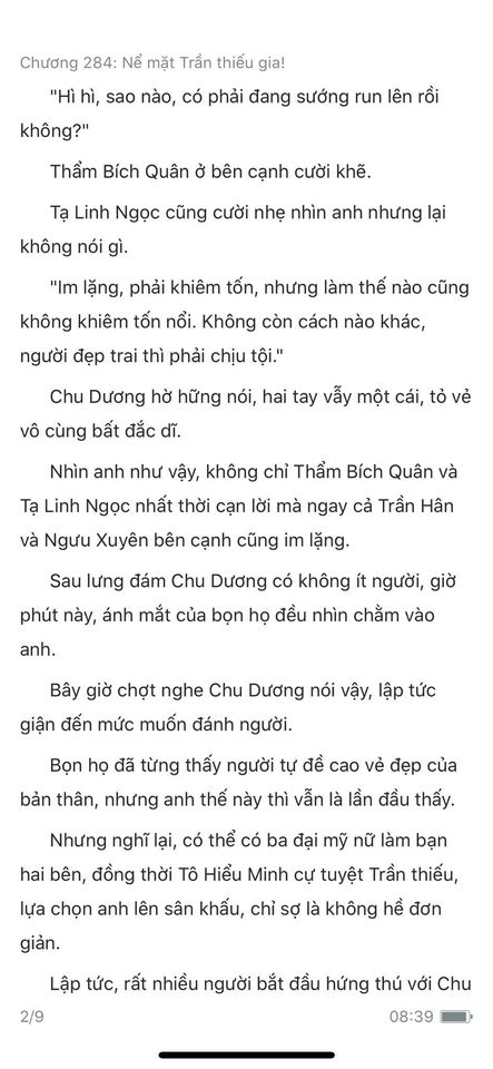 chàng rể đại gia chương 284