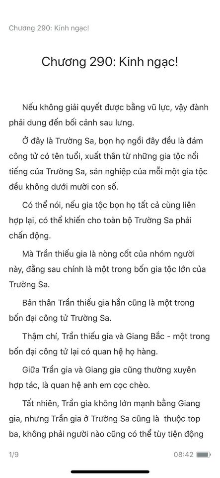 chàng rể đại gia chương 290