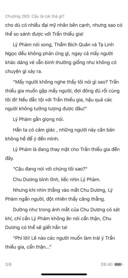 chàng rể đại gia chương 285