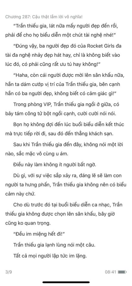 chàng rể đại gia chương 287