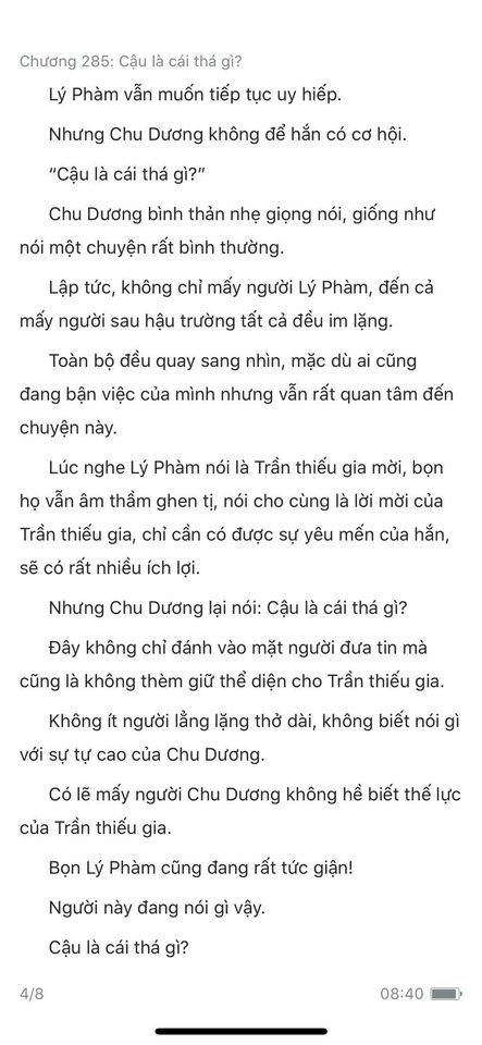 chàng rể đại gia chương 285