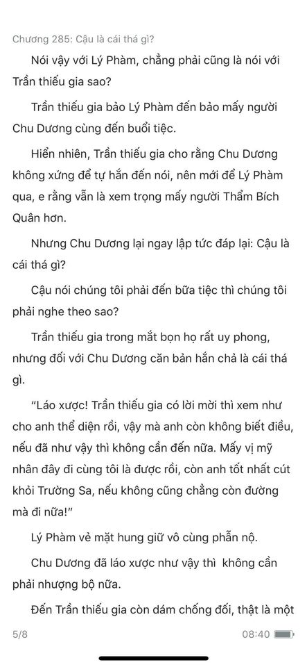 chàng rể đại gia chương 285