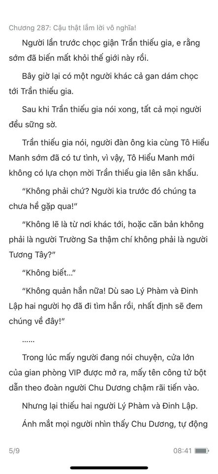 chàng rể đại gia chương 287