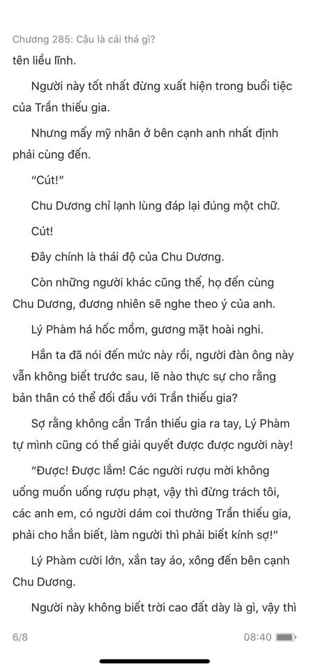 chàng rể đại gia chương 285