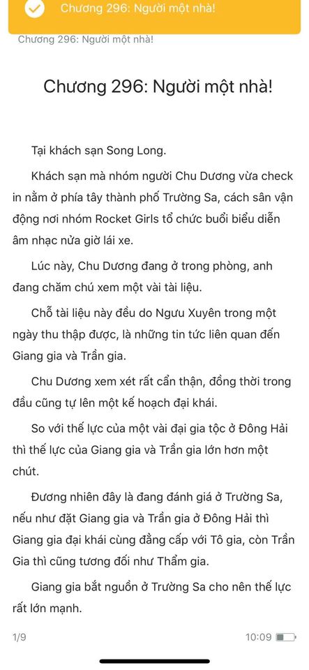 chàng rể đại gia chương 296