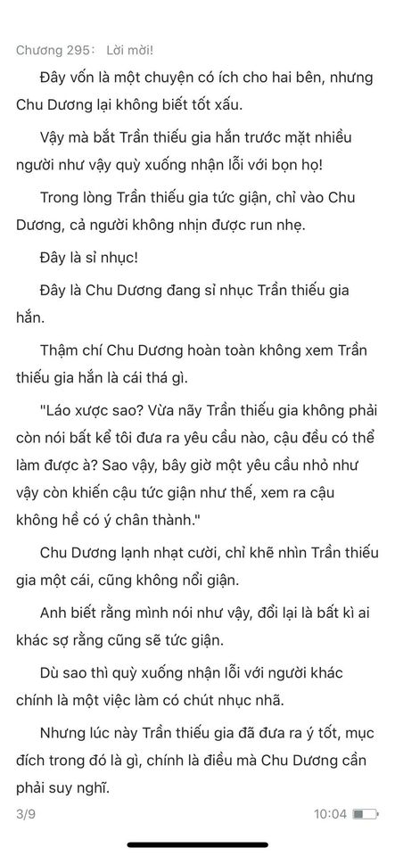 chàng rể đại gia chương 295