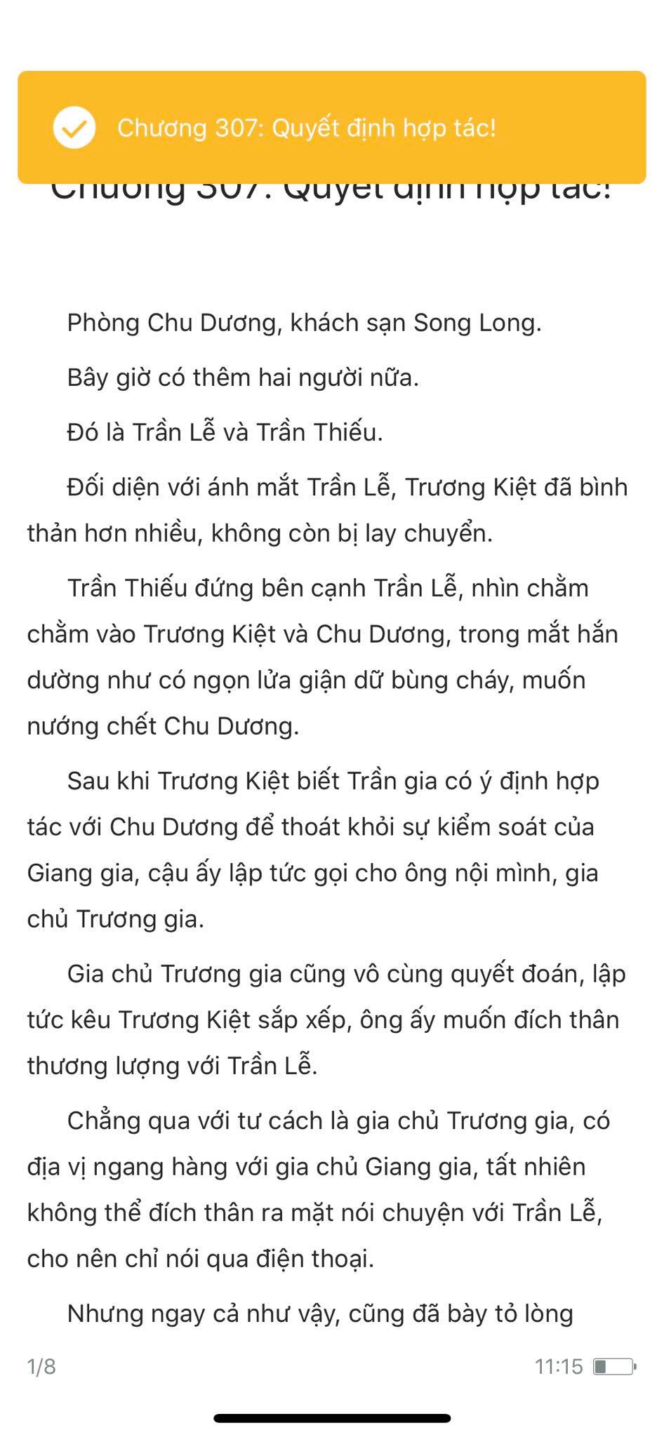 chàng rể đại gia chương 307