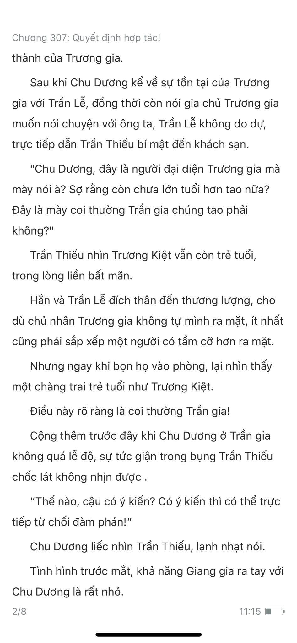 chàng rể đại gia chương 307