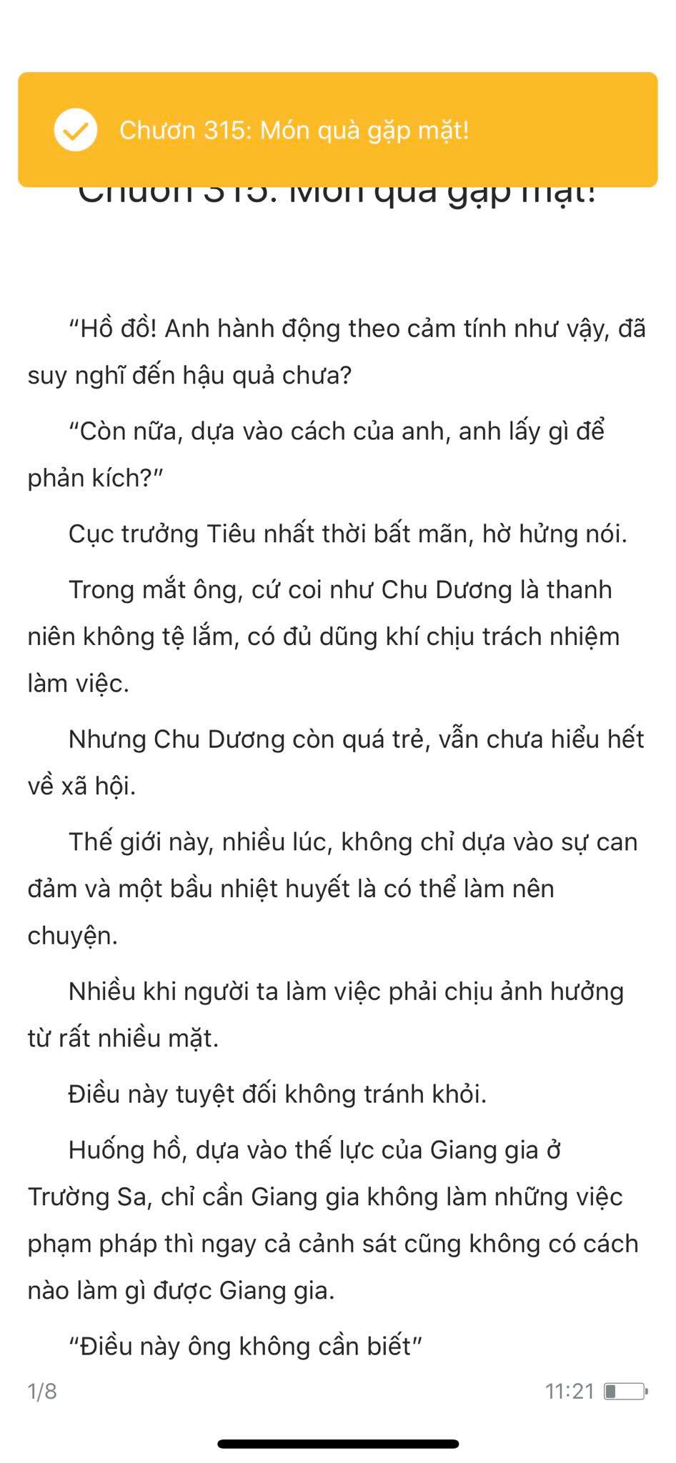 chàng rể đại gia chương 315