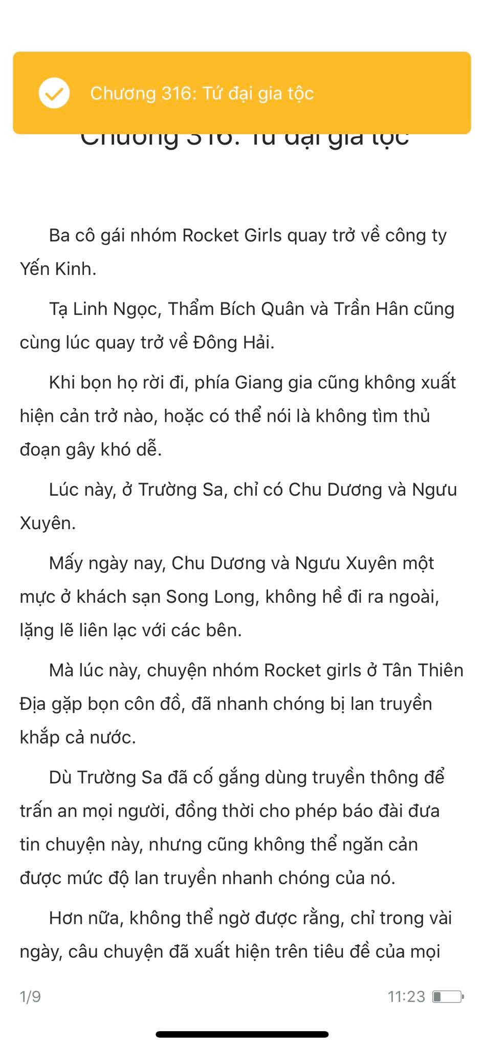 chàng rể đại gia chương 316