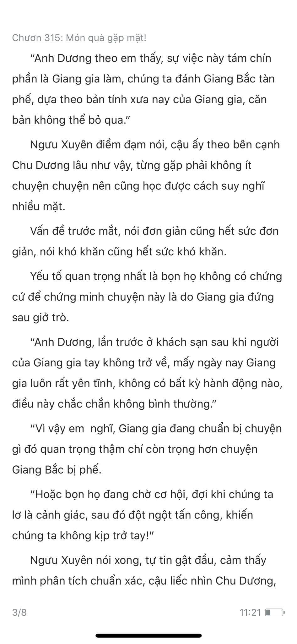 chàng rể đại gia chương 315