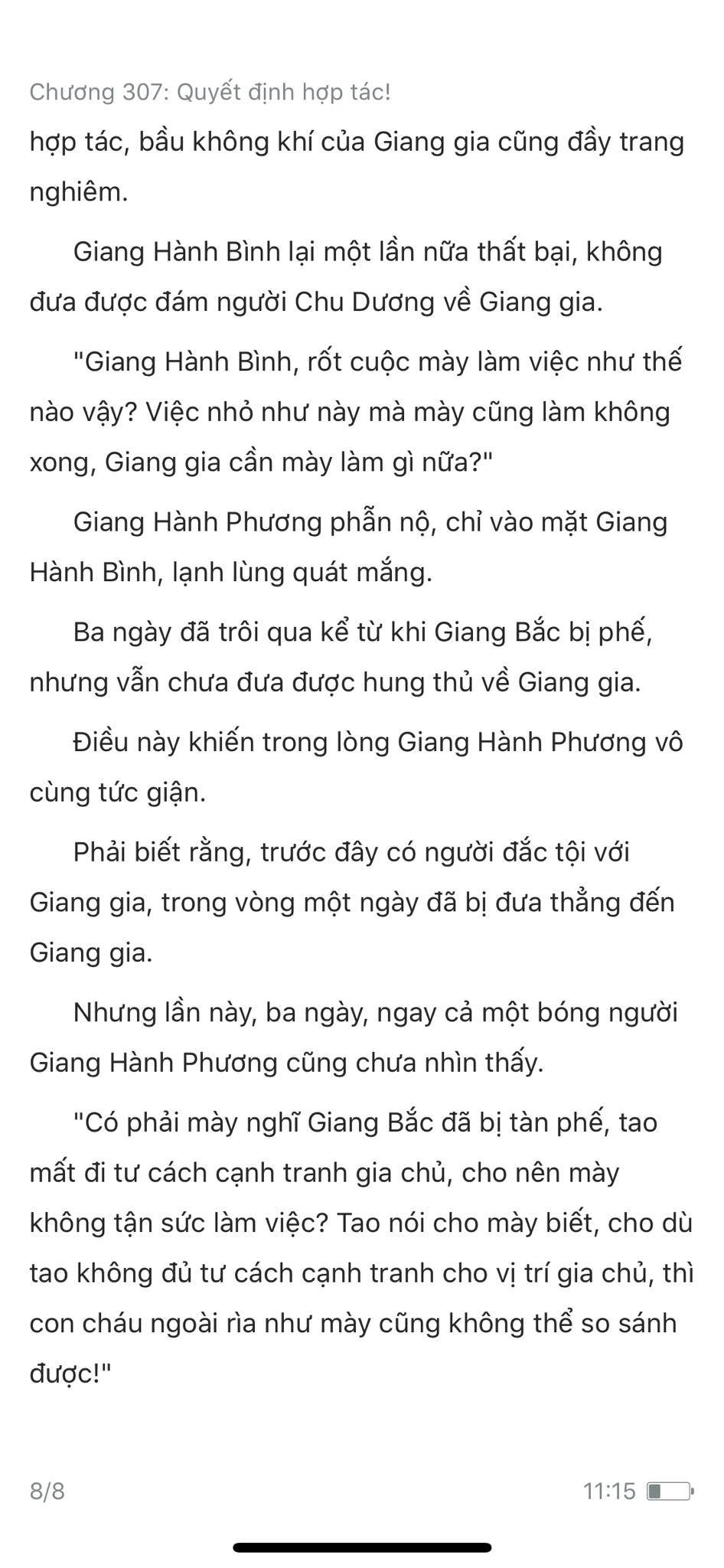 chàng rể đại gia chương 307