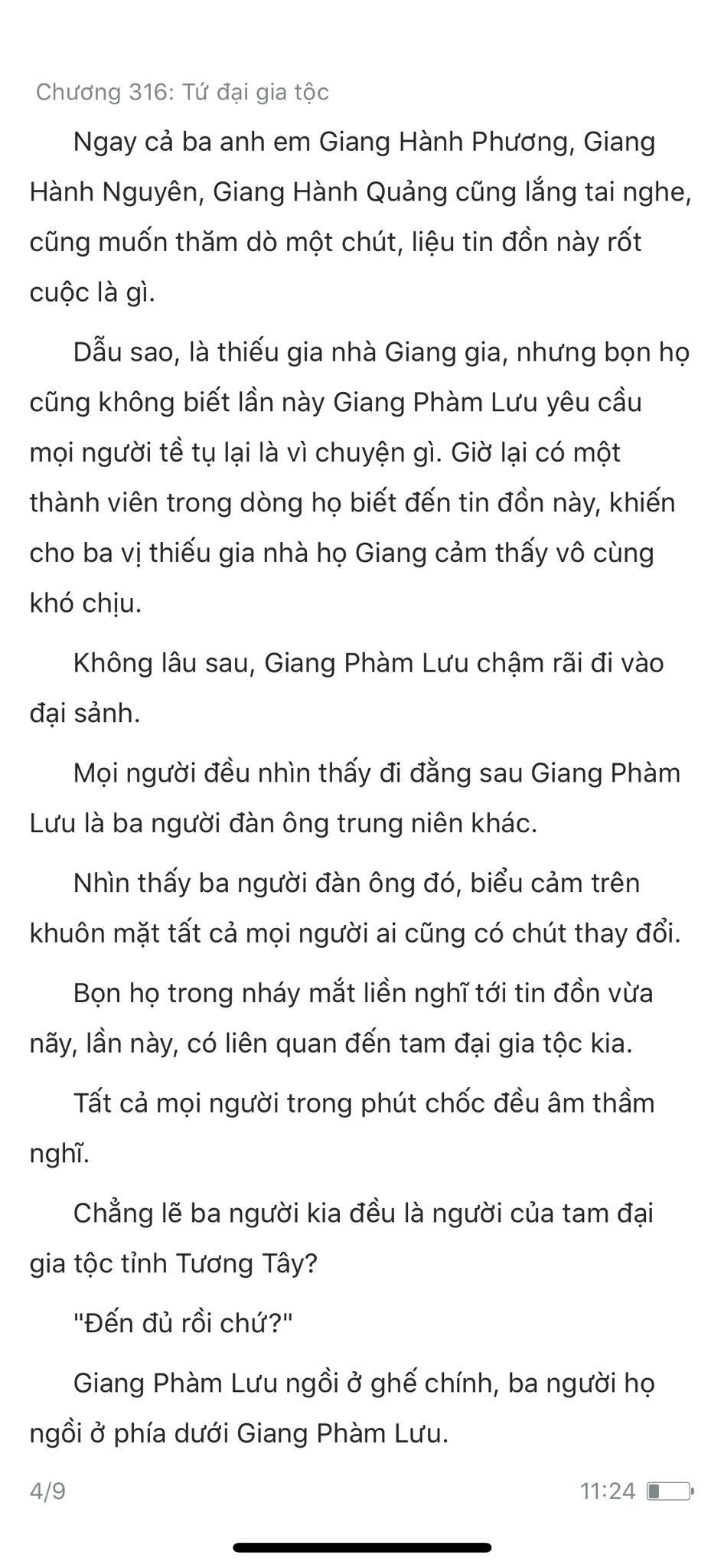 chàng rể đại gia chương 316