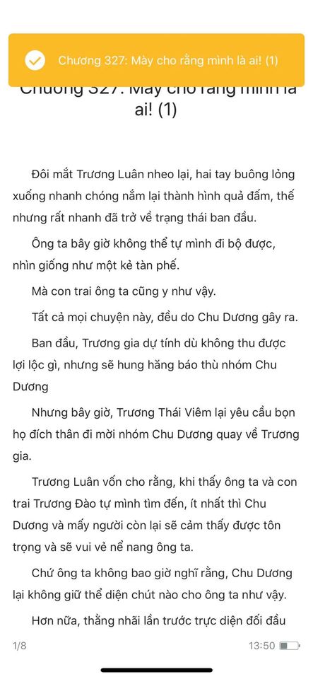 chàng rể đại gia chương 327