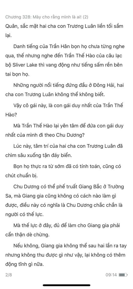 chàng rể đại gia chương 328