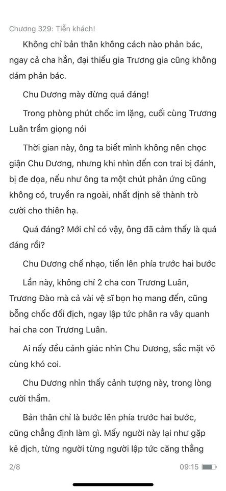 chàng rể đại gia chương 329