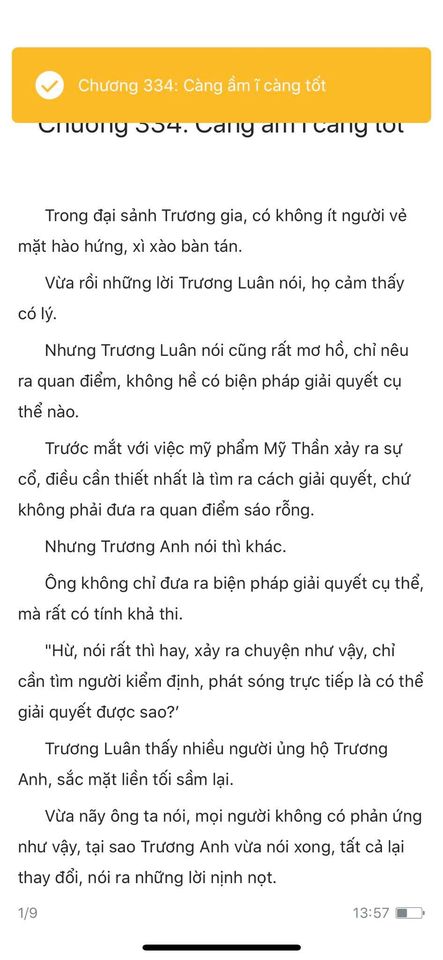 chàng rể đại gia chương 334