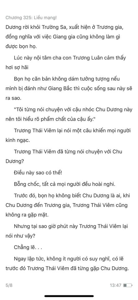 chàng rể đại gia chương 325