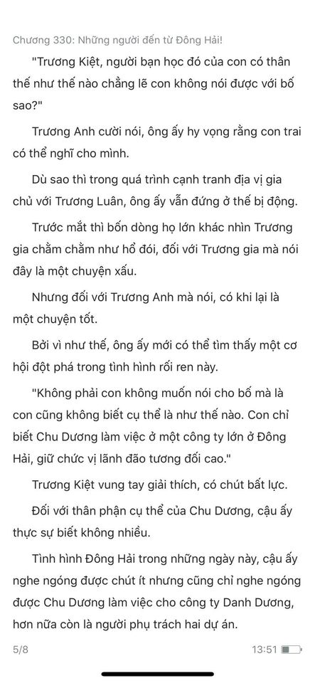 chàng rể đại gia chương 330