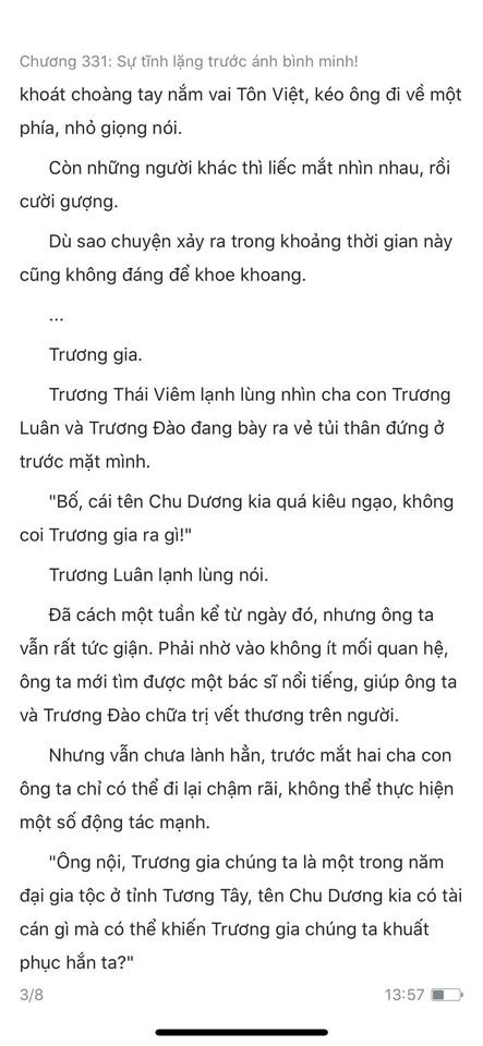 chàng rể đại gia chương 331