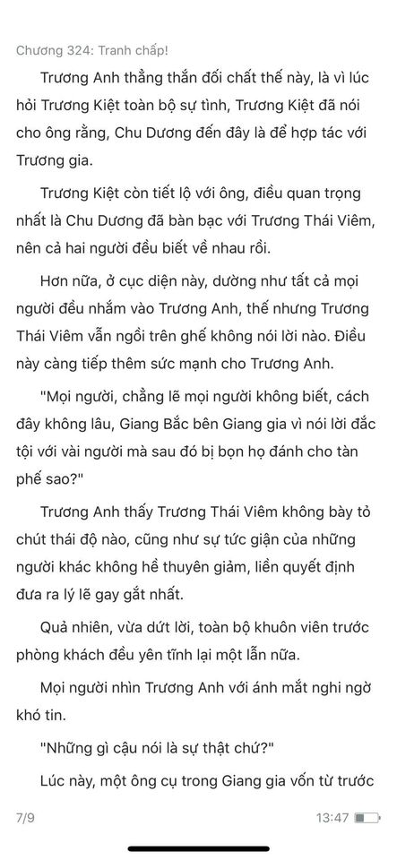 chàng rể đại gia chương 324