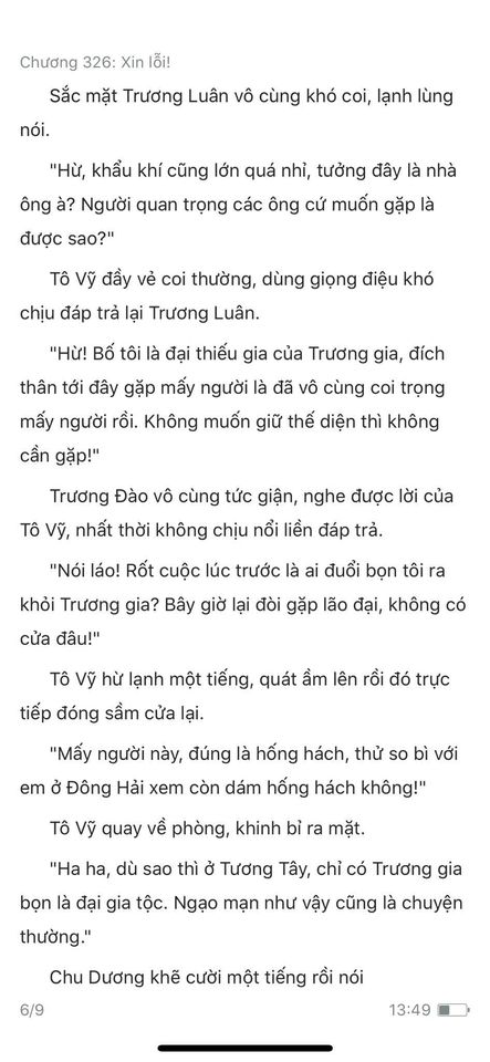 chàng rể đại gia chương 326