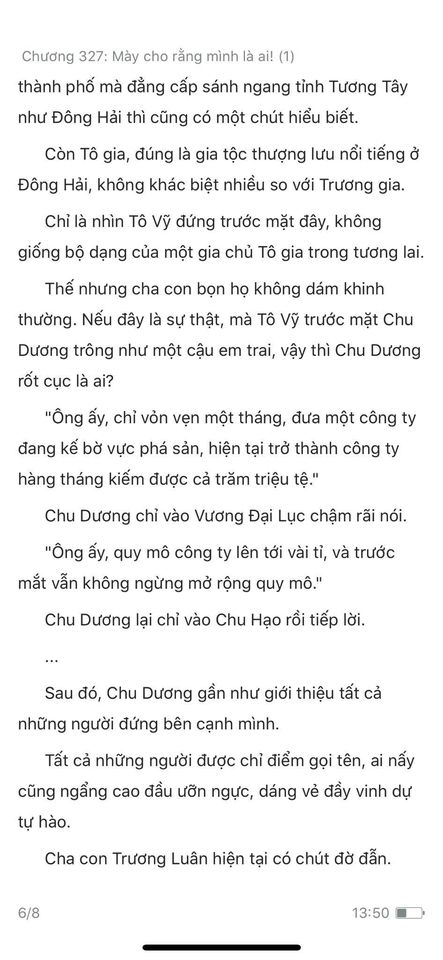 chàng rể đại gia chương 327