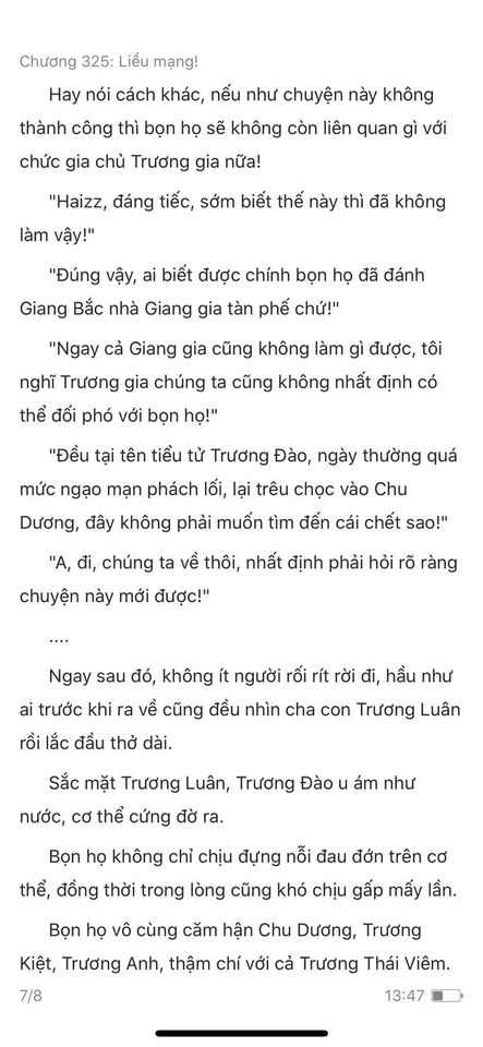 chàng rể đại gia chương 325