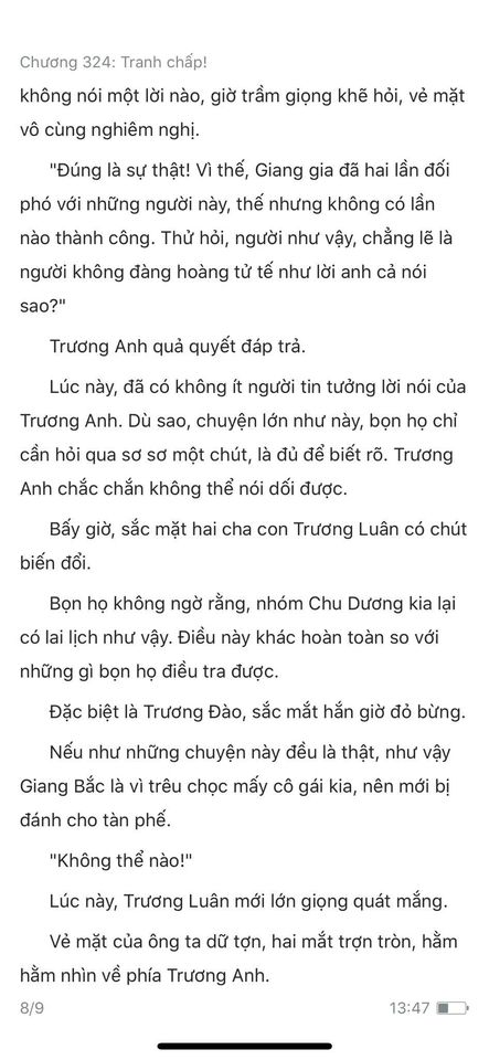 chàng rể đại gia chương 324