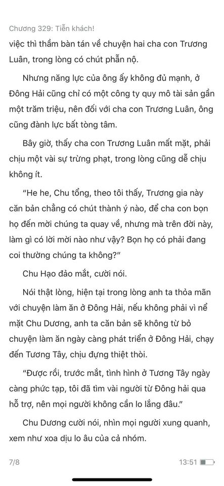 chàng rể đại gia chương 329