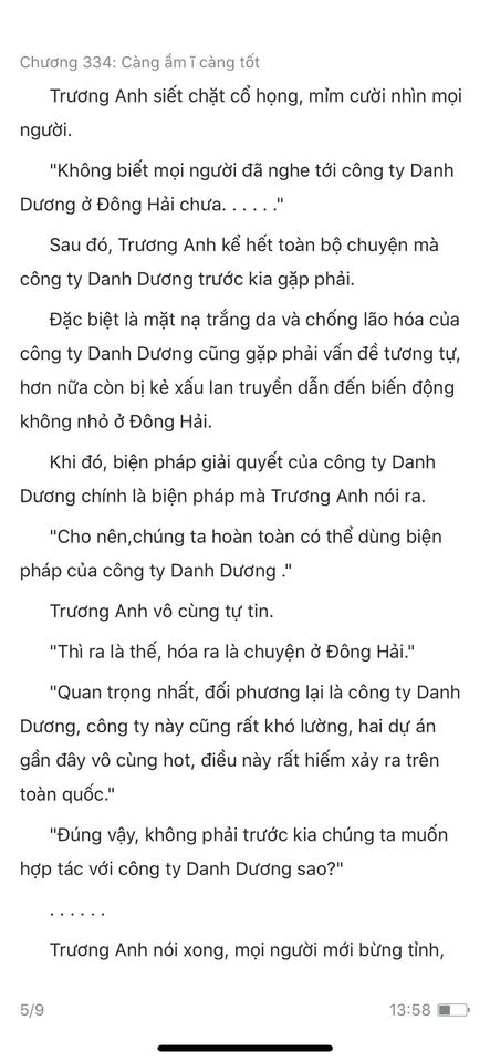 chàng rể đại gia chương 334