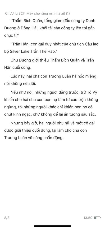 chàng rể đại gia chương 327