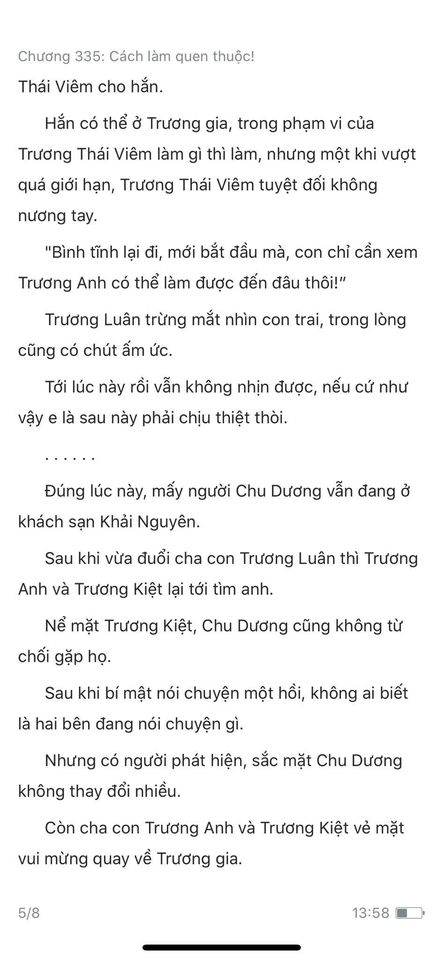 chàng rể đại gia chương 335