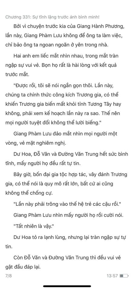 chàng rể đại gia chương 331