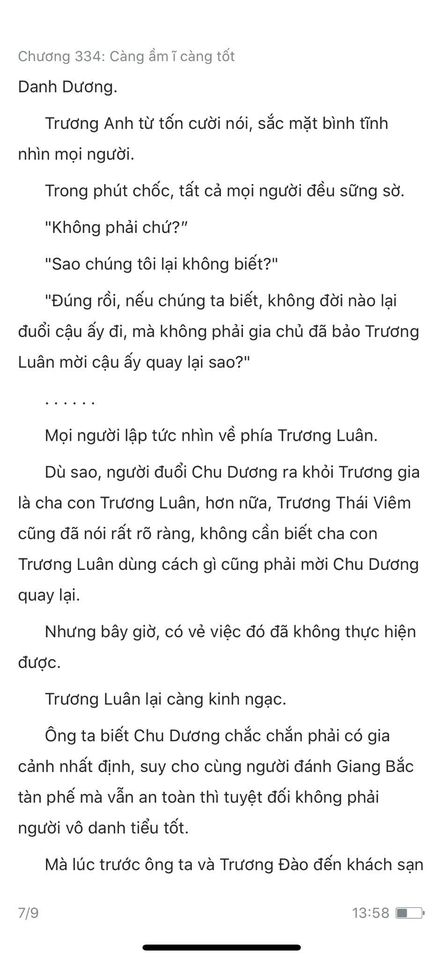 chàng rể đại gia chương 334